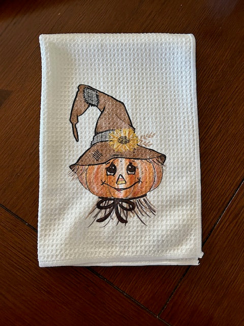 Tea Towel - Scarecrow Head