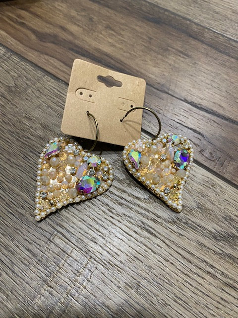 Glam Heart Earring