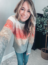 Load image into Gallery viewer, Burst of Color Block Sweater
