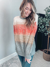 Load image into Gallery viewer, Burst of Color Block Sweater
