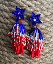 Load image into Gallery viewer, Star Spangled Earrings
