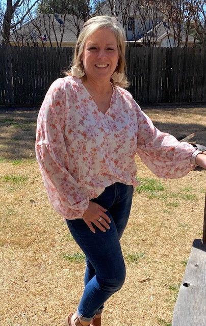 Springtime Floral Top